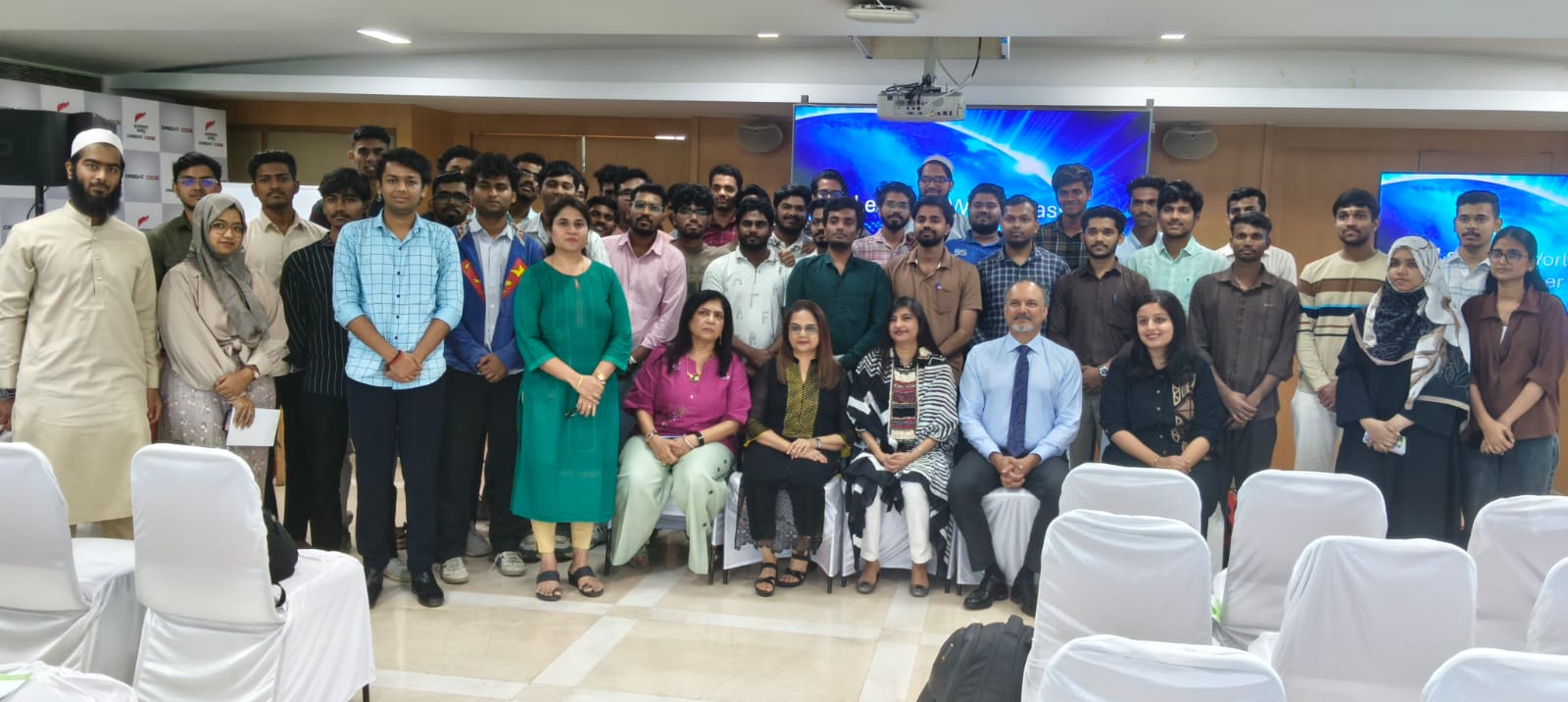 Education Scholarship Cheque Distribution for the academic year 2025–26.