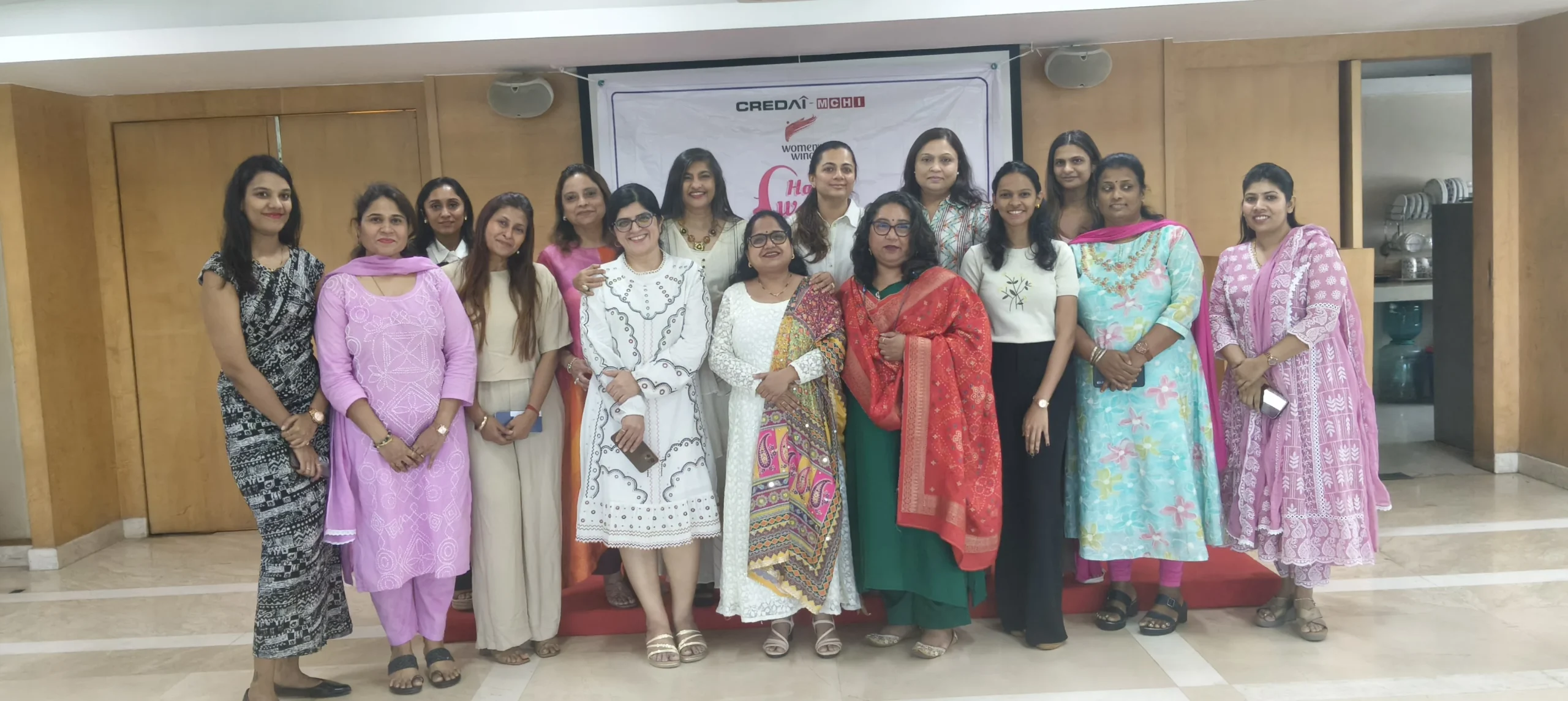 CREDAI-MCHI Women’s Wing Women’s Day celebration with Mchi Ladies staff